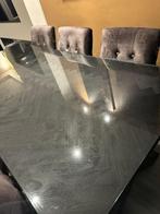 Eettafel met stoelen, Ophalen, Vijf personen of meer, Rechthoekig, 50 tot 100 cm