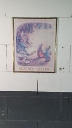 Beatrix Potter poster The Tale of Benjamin Bunny. (b) S36, Verzamelen, Gebruikt, Ophalen of Verzenden