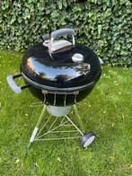 Weber BBQ 47cm incl quickstarter, regenhoes. Zeer compleet!, Ophalen, Gebruikt, Weber., Met accessoires