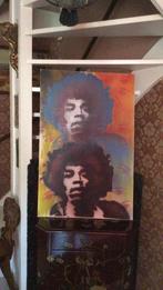 Schilderij van Jimmy Hendrix 75 breed 113 lang, Ophalen of Verzenden