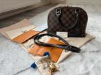 Louis vuitton alma bb tas, Ophalen of Verzenden, Zo goed als nieuw, Bruin, Handtas