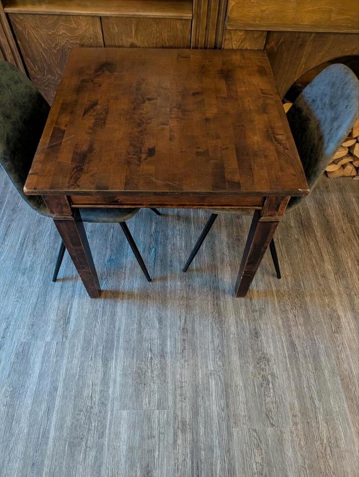 2-persoons eettafel - 80cm, Huis en Inrichting, Tafels | Eettafels, Zo goed als nieuw, 50 tot 100 cm, 50 tot 100 cm, tot twee personen