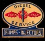 Fera Italy- Diesel Service pin, Verzamelen, Verzenden, Nieuw, Transport, Speldje of Pin