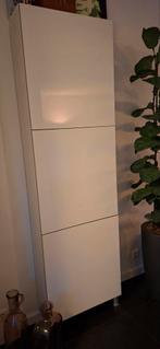 Pax kast wit met 3 deuren 201 cm hoog 22,5 cm diep 60cm bree, Ophalen, 200 cm of meer, 50 tot 100 cm, Zo goed als nieuw