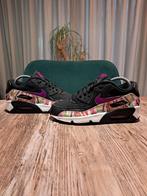 Nike Air Max 90 SE 'Colour Print - Hyper Violet' Size 36,5, Zwart, Nike, Ophalen of Verzenden, Sneakers of Gympen