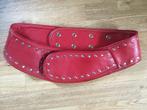 Heup tas riem rood leer S/M nieuw, Kleding | Dames, Riemen en Ceinturen, Echt leder, Nieuw, Heupriem, Ophalen of Verzenden