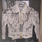 Carlo Pignatelli dames jasje met Swarovski kristal. Maat XS, Wit, Ophalen of Verzenden, Jasje, Maat 34 (XS) of kleiner
