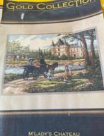 BORDUURPAKKET DIMENSIONS GOLD M'Lady's Chateau, Hobby en Vrije tijd, Borduren en Borduurmachines, Verzenden, Zo goed als nieuw