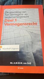 A.M.M.M. van Zeijl - Vermogensrecht, A.M.M.M. van Zeijl, Ophalen of Verzenden, Zo goed als nieuw