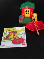 Vintage Lego Fabuland 3660 vissershuis uit 1985, Ophalen of Verzenden, Zo goed als nieuw