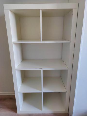 White bookshelf
