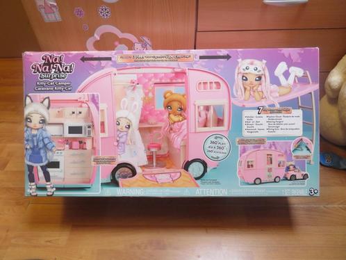 Na Na Na Surprise -----Kitty-Cat Camper, Kinderen en Baby's, Speelgoed | Poppen, Zo goed als nieuw, Barbie, Ophalen of Verzenden