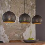 Industriële hanglamp - 3 stuks, Ophalen, Zo goed als nieuw, Metaal, Minder dan 50 cm