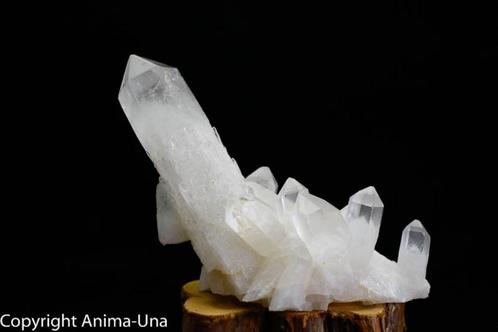 Bergkristal cluster - generator kristallen, Verzamelen, Mineralen en Fossielen, Mineraal, Ophalen of Verzenden