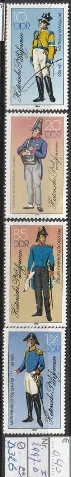 DDR Hist. Uniformen Michel 2997-00 I Nr.D326p, Verzenden, DDR, Postfris