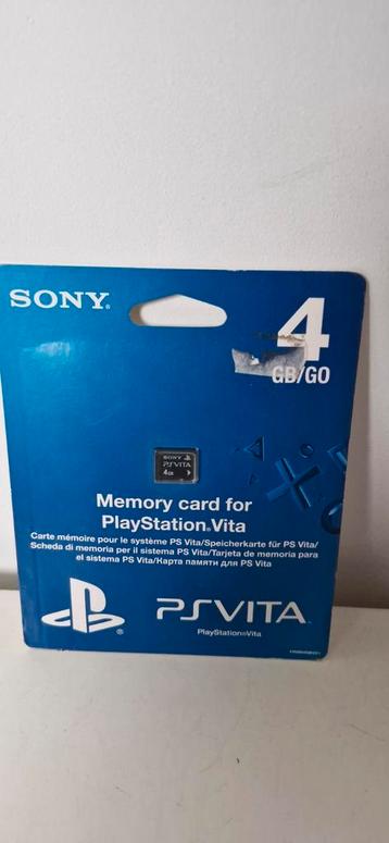 Memory card for PlayStation Vita 4GB beschikbaar voor biedingen