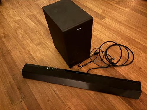 Philips 2.1 SoundBar (80cm) TAB7035/10 met subwoofer, Audio, Tv en Foto, Soundbars, Zo goed als nieuw, Ophalen