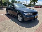 BMW 1serie Cabrio 118i (2.0) Black all option perfect 2008, Auto's, Peugeot, Achterwielaandrijving, Cabriolet, 1153 kg, Zwart