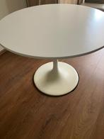 Ronde tafel wit (DOCKSTA) 103 cm doorsnede, Ophalen, Gebruikt, Rond, Vier personen
