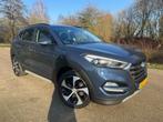 Hyundai TUCSON 1.6 T-GDi Premium 4WD | Pano | Trekhaak | Key, Auto's, Hyundai, Gebruikt, 4 cilinders, Met garantie (alle), Blauw