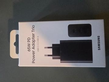 Samsung Originele Trio 65w Oplader+1.8 m usb-c to usb-c cab  beschikbaar voor biedingen
