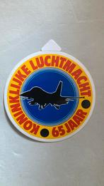 Koninklijke Luchtmacht 65 jaar, Verzamelen, Stickers, Ophalen of Verzenden, Zo goed als nieuw