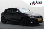Opel Corsa 1.2 GS Line Automaat LED, Climate, Cruise, Apple, Auto's, 101 pk, Gebruikt, Start-stop-systeem, Leder en Stof