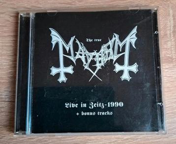 Mayhem - Live In Zeitz-1990 + Bonus Tracks - Black Metal beschikbaar voor biedingen