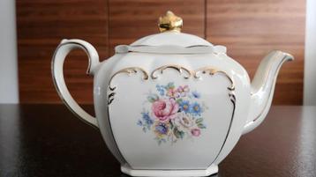 Sadler Theepot met Bloemmotief (genummerd) beschikbaar voor biedingen