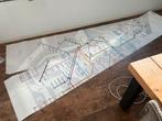 Zelfklevend behang - London Tube Map - 530x325cm, Huis en Inrichting, Stoffering | Behang, Ophalen of Verzenden, 10 tot 25 m²