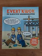 Tjarko Evenboer - Evert Kwok Slechtste Woordgrappen, Eén stripboek, Ophalen of Verzenden, Zo goed als nieuw, Tjarko Evenboer; Eelke de Blouw