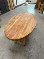 Mango Houten Eettafel Ovaal 200x110cm, Huis en Inrichting, Tafels | Eettafels, Ophalen, 100 tot 150 cm, Zo goed als nieuw, 150 tot 200 cm