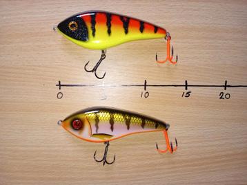 2 x Westin Swim Glidebait 12 cm sinking beschikbaar voor biedingen
