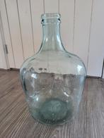 Blauw/ groene vaas, Huis en Inrichting, Woonaccessoires | Vazen, Ophalen, Blauw, Minder dan 50 cm, Glas
