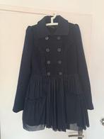 Donkerblauwe Mantel  Supertrash- Maat 38, Kleding | Dames, Jassen | Zomer, Maat 38/40 (M), Supertrash, Blauw, Ophalen of Verzenden