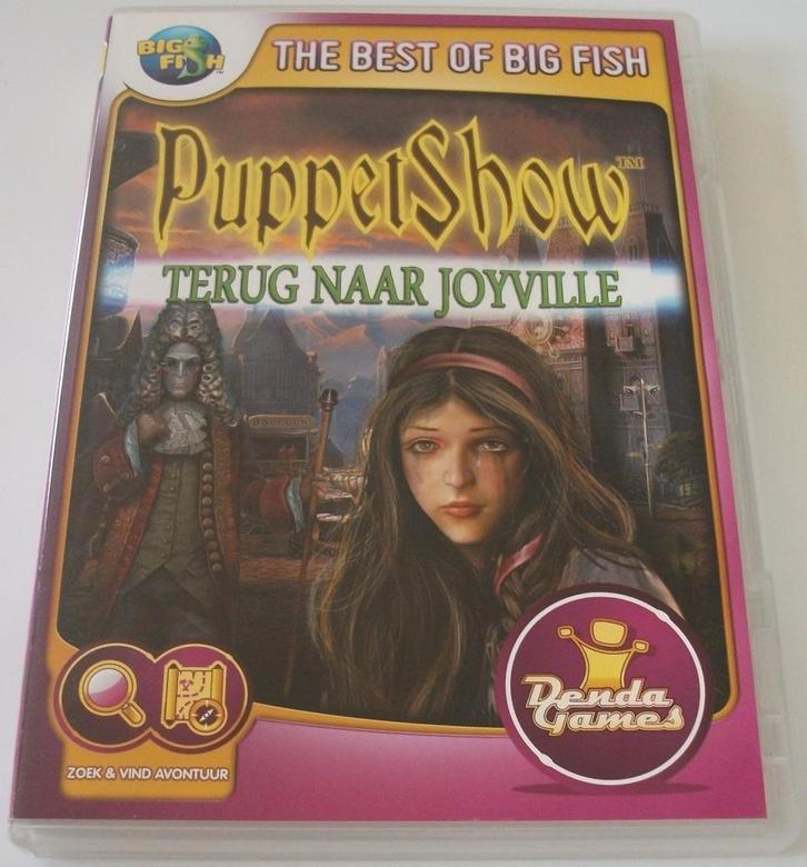 PC Game *** PUPPETSHOW 4 *** Big Fish, Spelcomputers en Games, Games | Pc, Zo goed als nieuw, Puzzel en Educatief, 1 speler, Vanaf 7 jaar