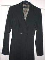 Lange Zwarte Blazer/Jas Mt 36, Zwart, Zo goed als nieuw, Maat 36 (S), Verzenden