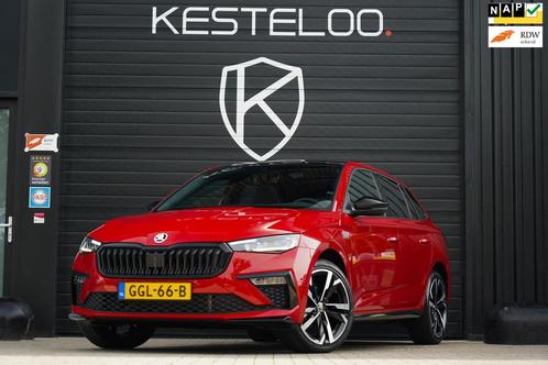 Skoda SCALA 1.0 TSI Monte Carlo PANO MATRIX LED LEER/EL KLEP, Auto's, Skoda, Bedrijf, Te koop, Scala, ABS, Achteruitrijcamera