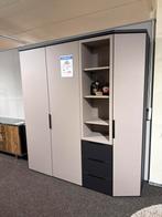 Nolte Horizont Draaideurkast - Basalt/Terra - Zo goed als ni, Ophalen, Overige materialen, 200 cm of meer, Zo goed als nieuw