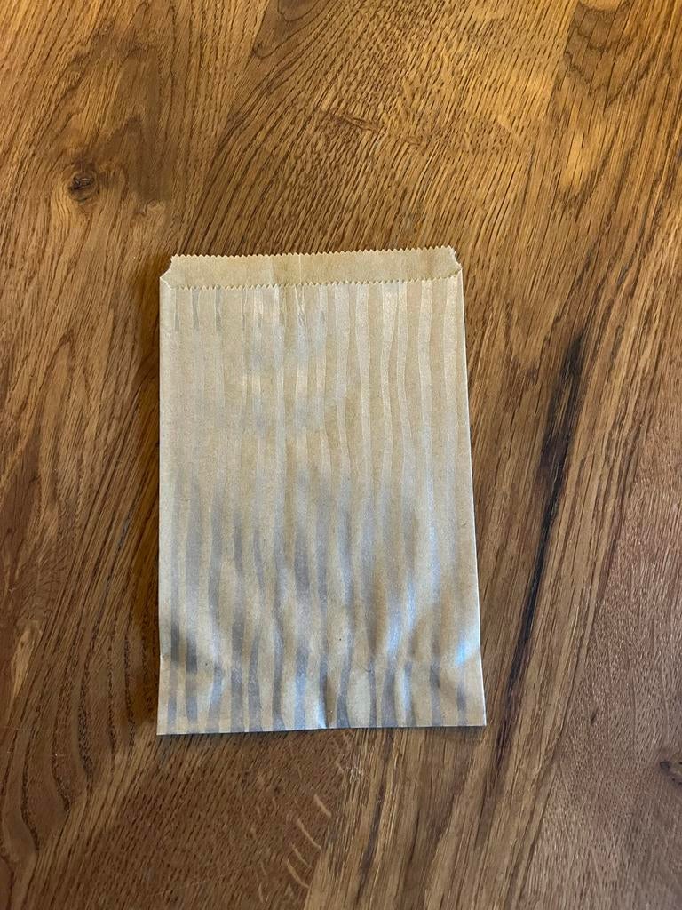 Papieren zilveren cadeauzakjes -1500 stuks, Ophalen of Verzenden, Nieuw