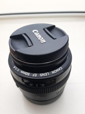 Canon EF lens 50 mm 1.4 mm beschikbaar voor biedingen