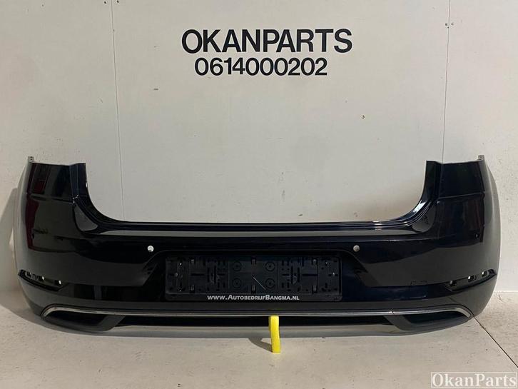 Volkswagen Golf 7 7.5 Facelift achterbumper 5G6807421BK, Auto-onderdelen, Carrosserie en Plaatwerk, Bumper, Achter, Gebruikt, Ophalen of Verzenden