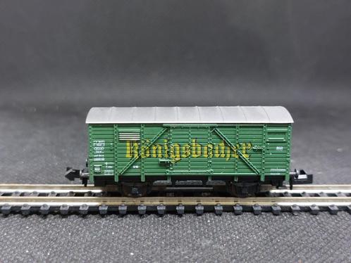 Roco 2323C - Bierwagen G10 "Königsbacher" (14423), Hobby en Vrije tijd, Modeltreinen | N-Spoor, Gebruikt, Wagon, Gelijkstroom