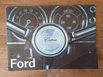 Ford Cortina folder brochure, Ophalen of Verzenden, Gelezen, Ford