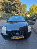 Kia Picanto 1.1 AUT 2004 Zwart, Auto's, Kia, Stof, Zwart, 4 cilinders, Zwart