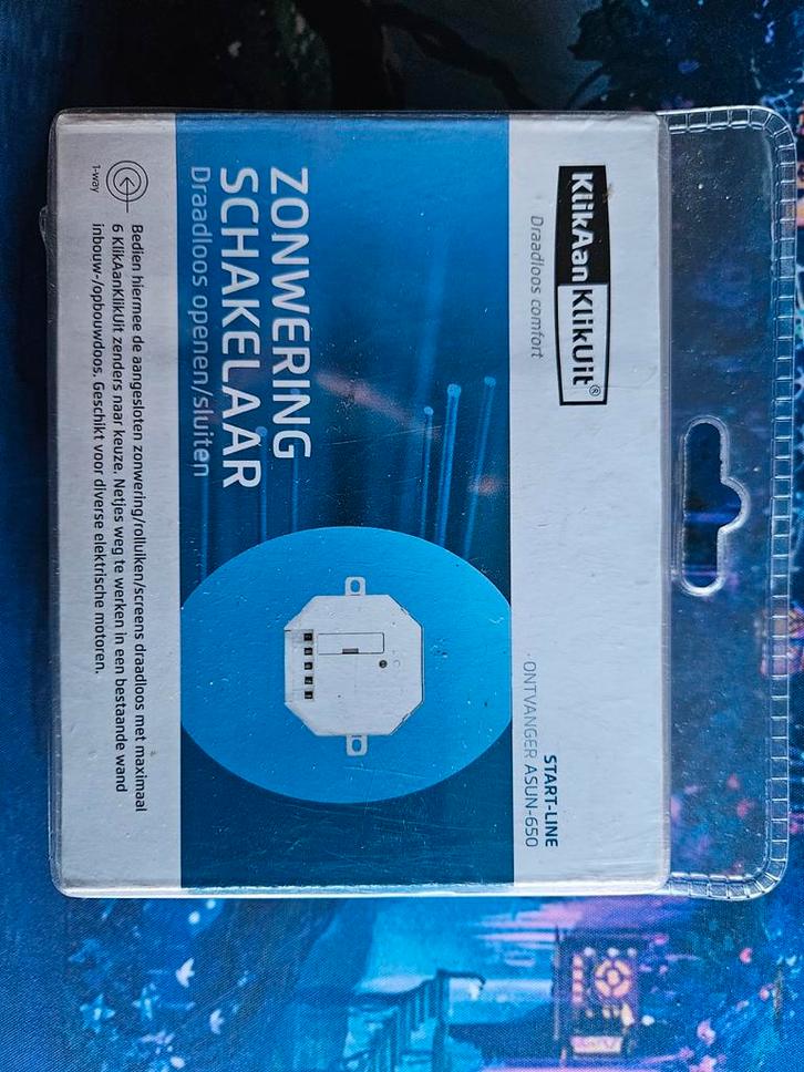 KlikAanKlikUit ASUN-650 Nieuw in Doos, Doe-het-zelf en Verbouw, Elektra en Kabels, Nieuw, Ophalen of Verzenden