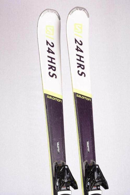 154 162 cm ski's SALOMON 24hrs MAX, Woodcore, grip walk, Sport en Fitness, Skiën en Langlaufen, Gebruikt, Ski's, Skiën, Salomon