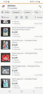 95x pins partij Disneyland Parijs (nieuw), Ophalen of Verzenden, Nieuw, Speldje of Pin