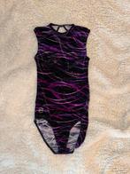 Paars Zwart TT Turnpakje - Maat M, Ophalen of Verzenden, Zo goed als nieuw