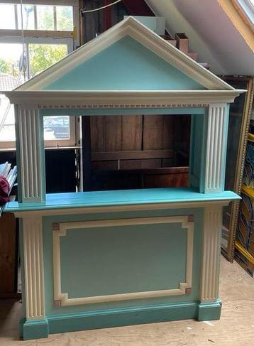 Handgemaakte Poppenkast/Winkeltje - Massief Hout beschikbaar voor biedingen
